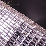 silver rhinestone chain top