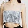 rhinestone chain top